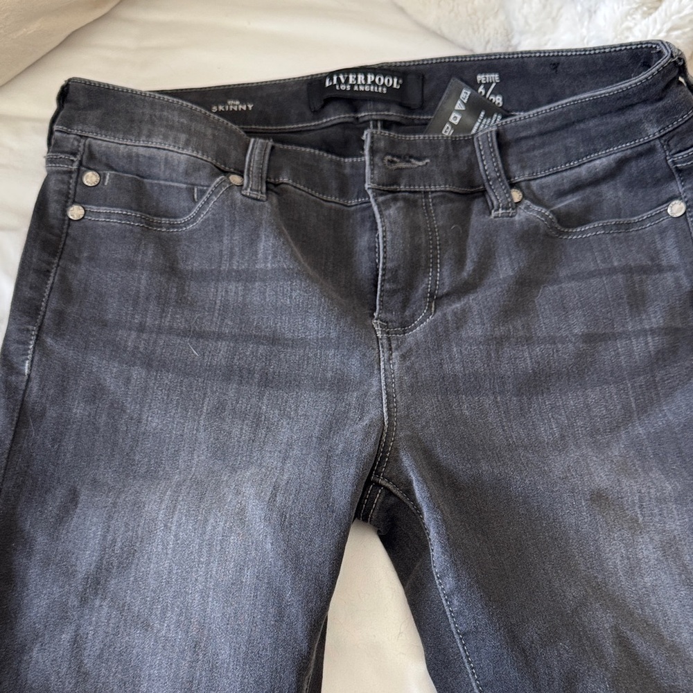 Women's Skinny Jeans - Charcoal Gray